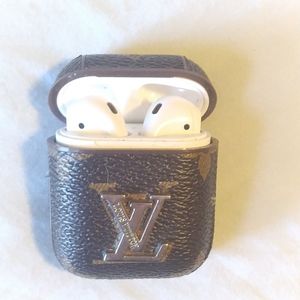 Airpods with LV style case!